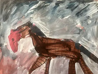 Runaway horse